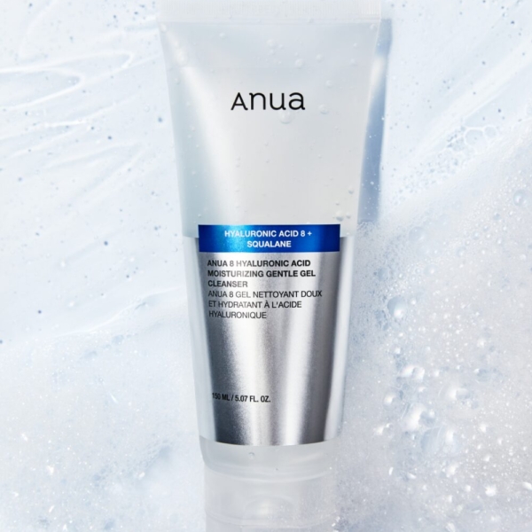 Anua 8 Hyaluronic Acid Moisturizing Gentle Gel Cleanser 150ml
