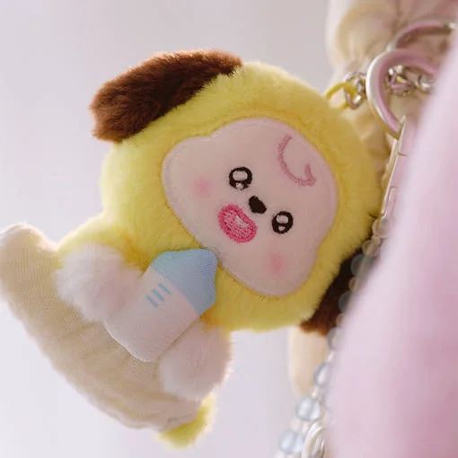 BT21 -Baby Newborn Season 2 Sitting Doll Keychain - Image 5