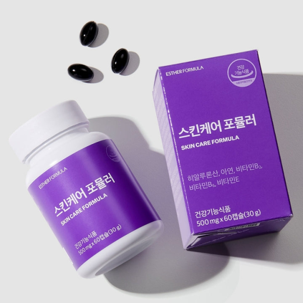 ESTHER FORMULA Skincare Formula Hyaluronic Acid 60 capsules