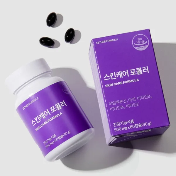 ESTHER FORMULA Skincare Formula Hyaluronic Acid 60 capsules