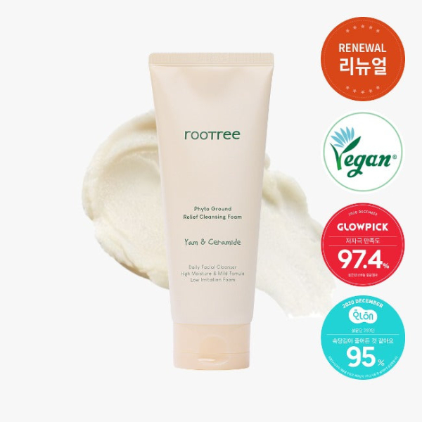 rootree Phyto Ground Relief Cleansing Foam 150ml