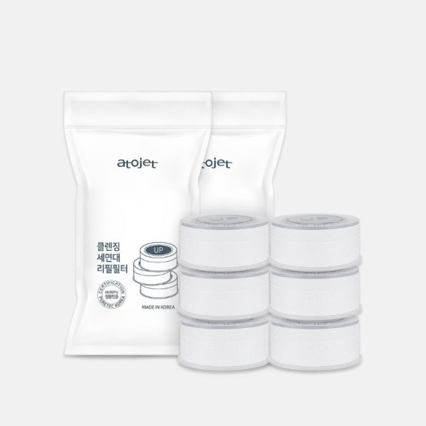 atojet Cleansing Sink Refill Filter 3ea*2pack (50x24 mm)