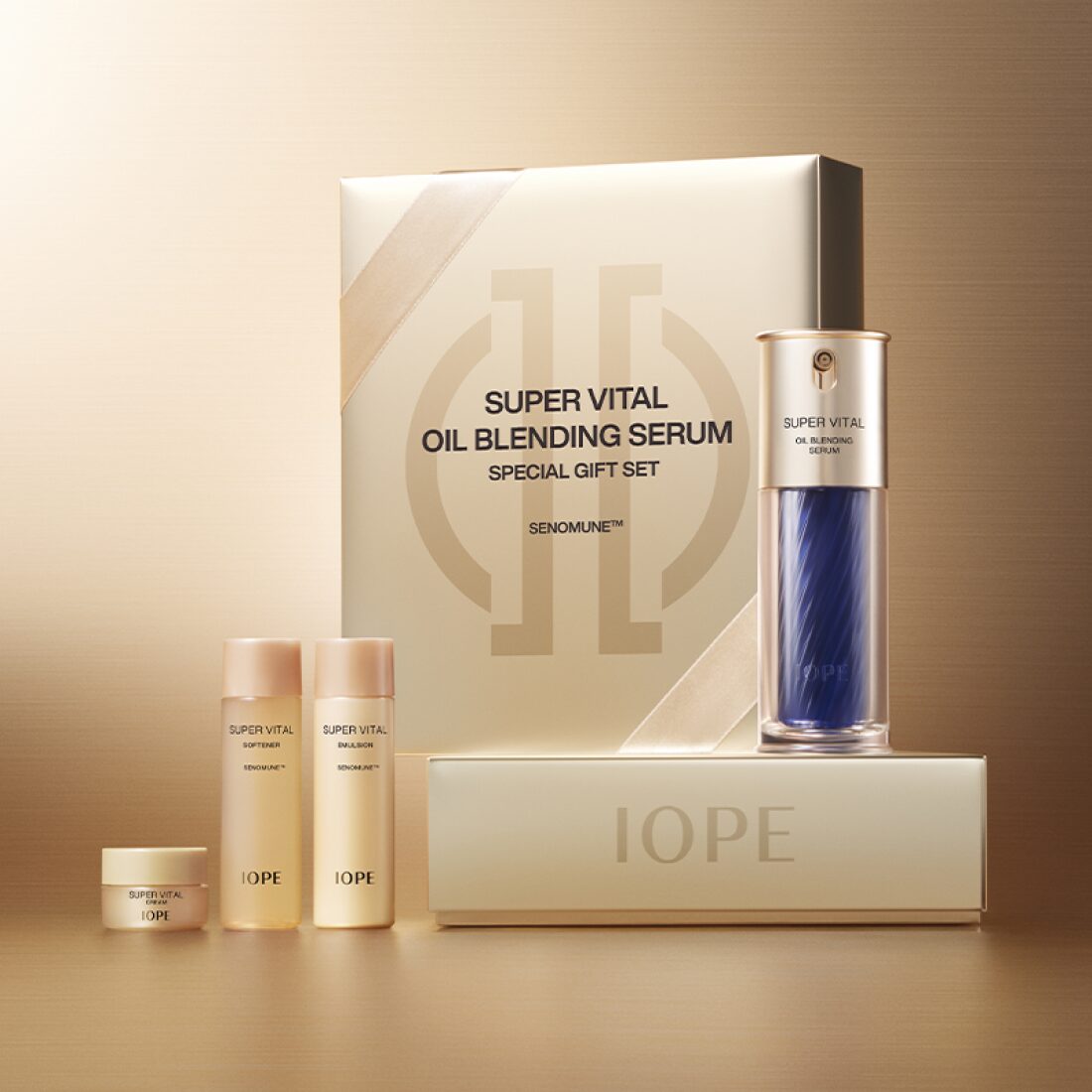 IOPE NEW 6th Generation Super Vital Oil Blending Serum 40ml Special Set - Image 2