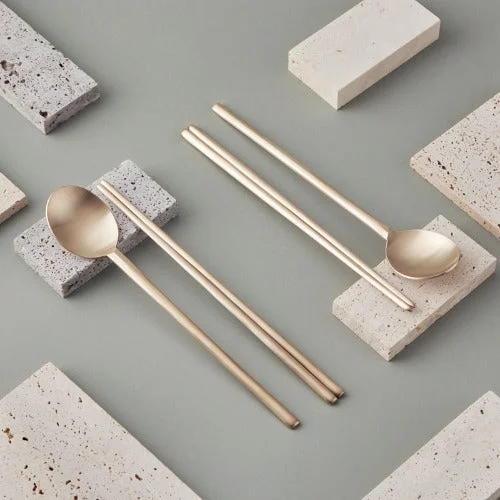 K-Heritage Bangjja Yugi Spoon Set (for 2 Persons)