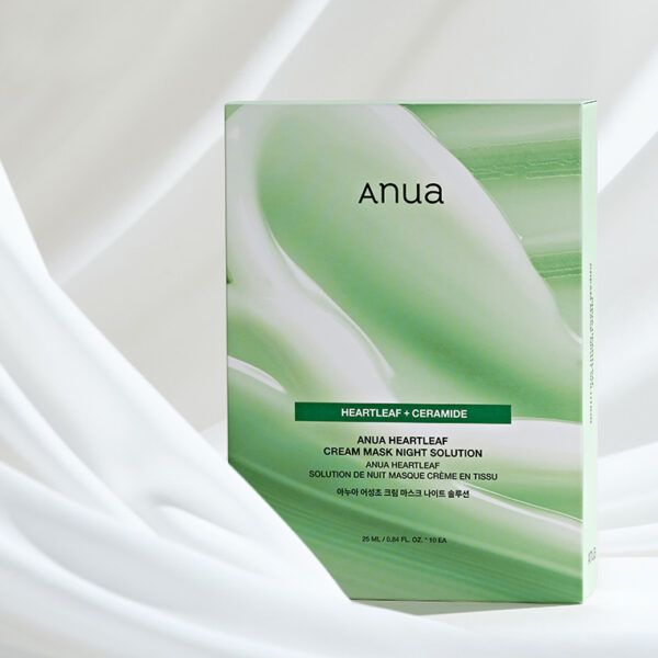"meta_description": "Enhance sensitive skin's barrier with Anua Heartleaf Cream Mask. Experience soothing and hydration.",