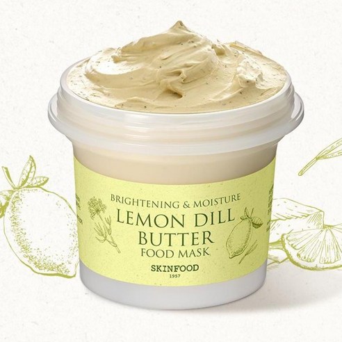 SKINFOOD Lemon Dill Butter Food Mask 120g
