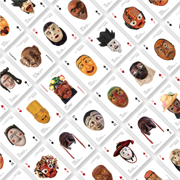 K-Heritage Poker Card Korean Traditional Mask