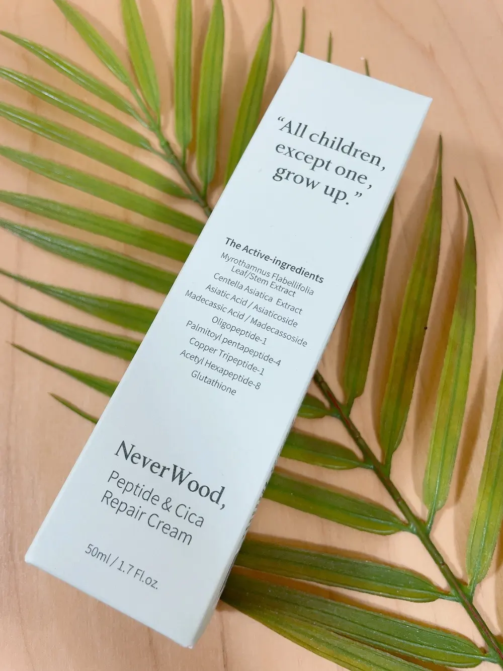 Beauty Recipe Never Wood Peptide & Cica Repair Cream 50ml