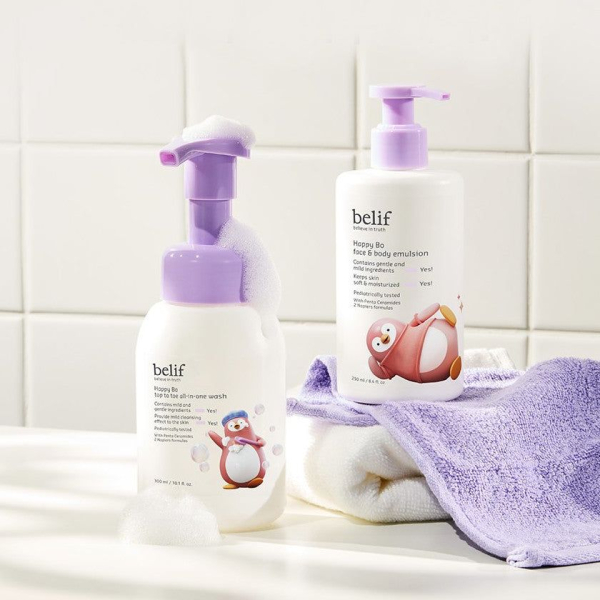 belif Happy Bo Top To Toe All-in-one Wash 300ml - EmpressKorea