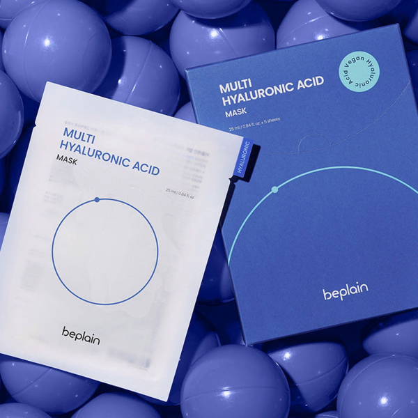beplain Multi Hyaluronic Acid Mask 10sheets*25ml - EmpressKorea