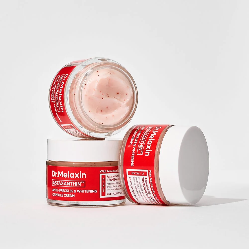 Dr.Melaxin ASTAXANTHIN ANTI-FRECKLES & WHITENING CAPSULE CREAM 50ml - Image 3