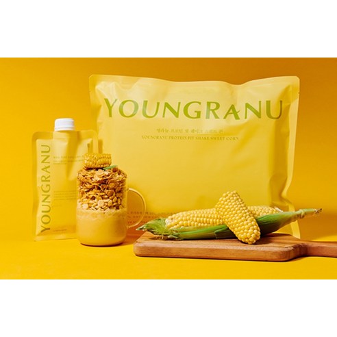 YOUNGRANU PROTEIN FIT SHAKE SWEET CORN 315g