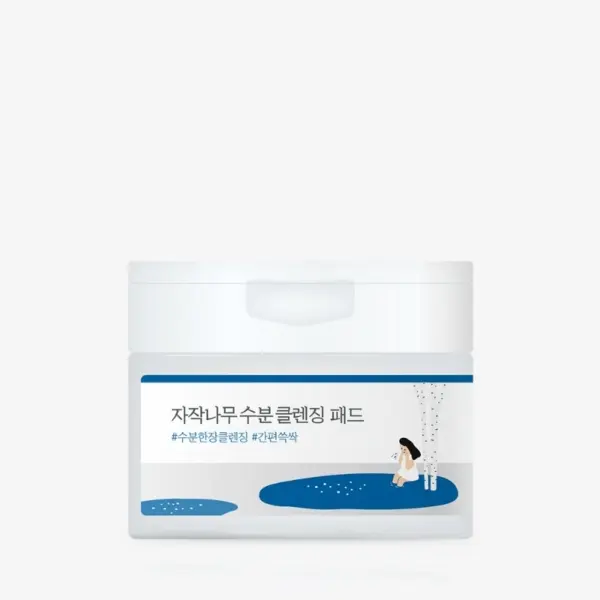 ROUND LAB Birch Moisture Cleansing Pads 210g (60 sheets)