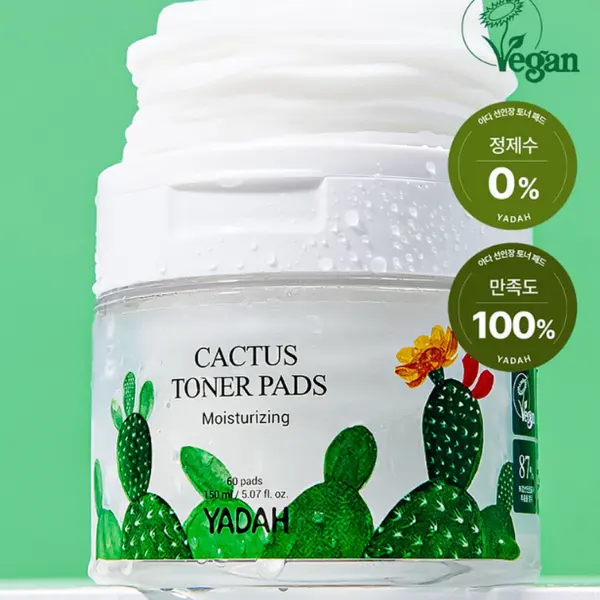 YADAH Cactus Toner Pad 60p 150ml