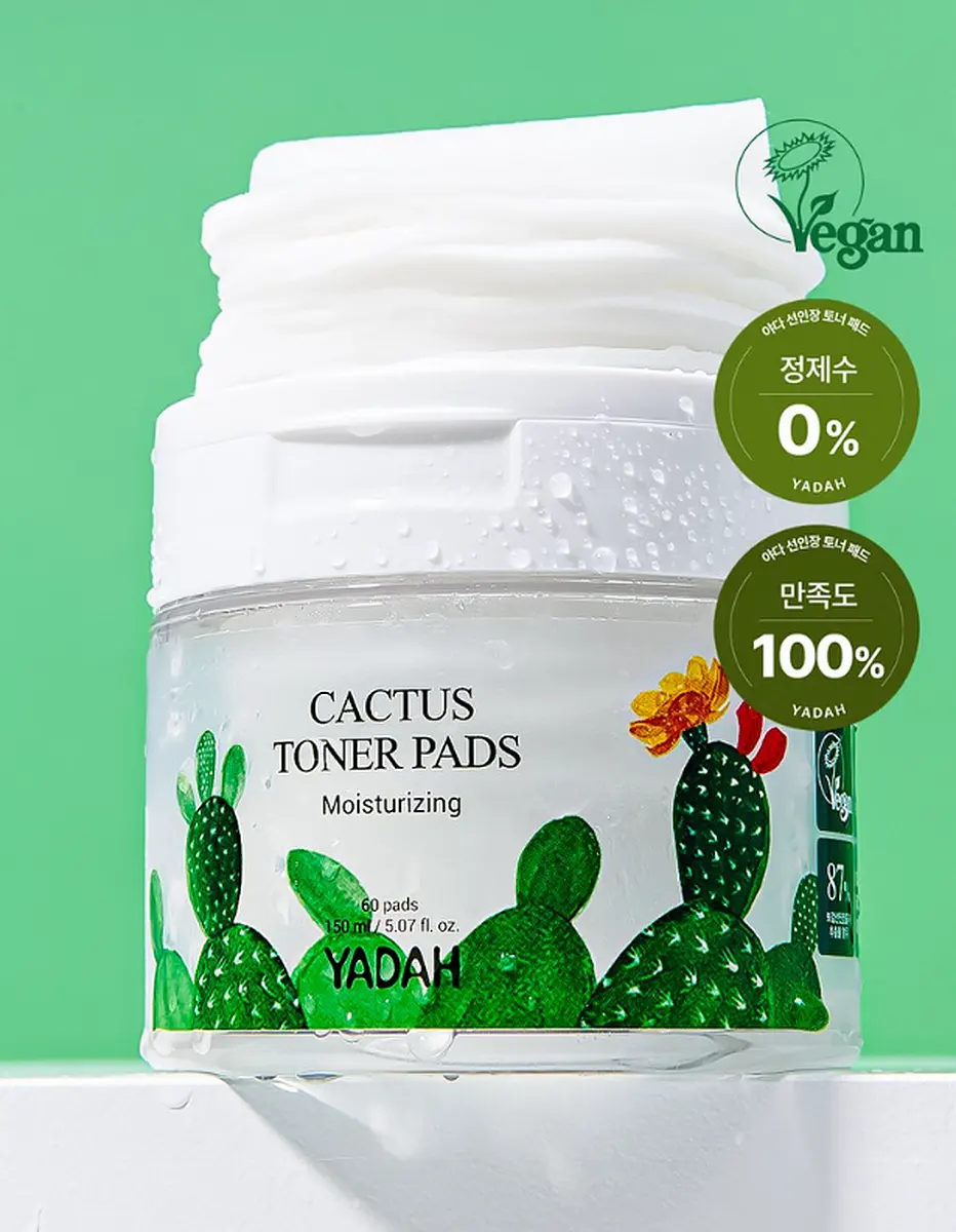 YADAH Cactus Toner Pad 60p 150ml
