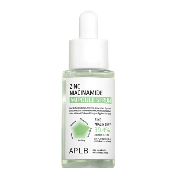 APLB Zinc Niacinamide Facial Ampoule Serum 40ml