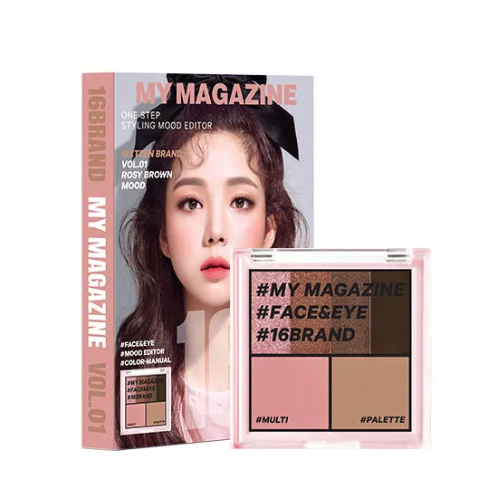 16 brand My Magazine Shadow Palette