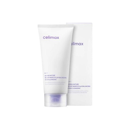 celimax Derma Nature Relief Madecica pH Balancing Foam Cleansing 150ml - EmpressKorea