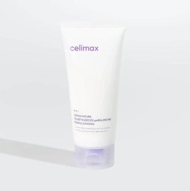 celimax Derma Nature Relief Madecica pH Balancing Foam Cleansing 150ml - EmpressKorea