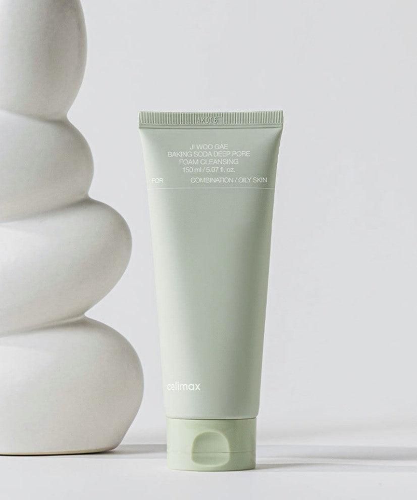 celimax JI WOO GAE Baking Soda Deep Pore Foam Cleansing 150ml - EmpressKorea