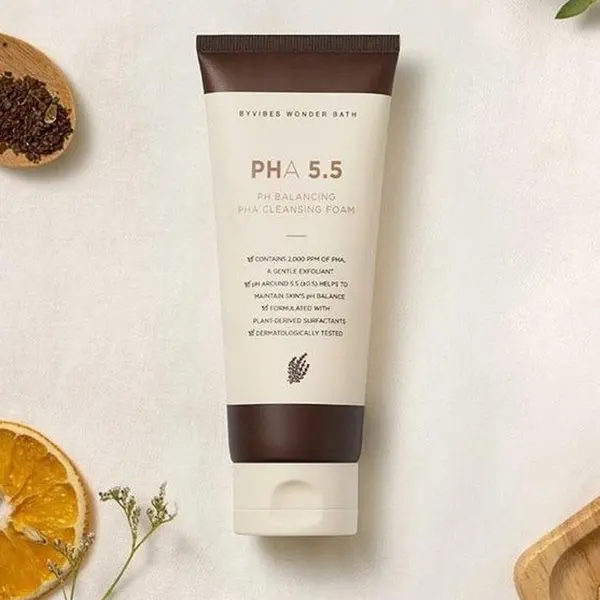 chosungah Wonder Bath PHA5.5 PH Balance PHA Cleansing Foam 130ml - EmpressKorea