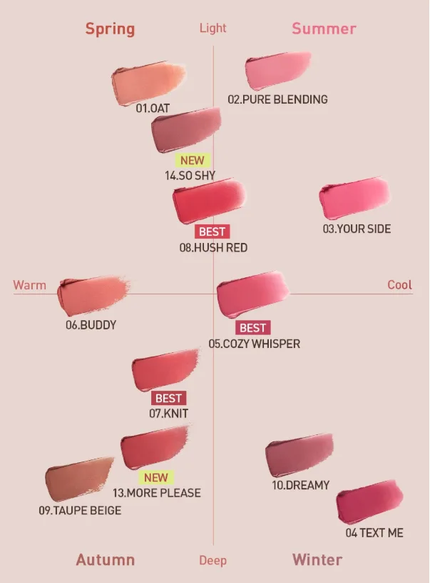 3CE Cashmere Hug Lipstick 3.5g - Image 3