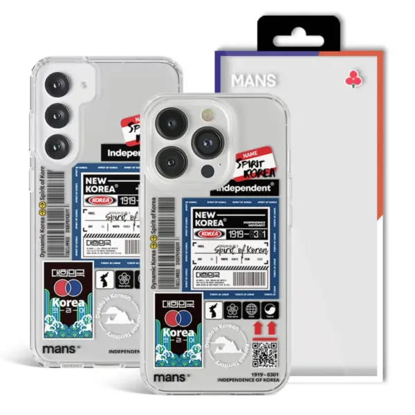 mans Korea Patch Season 3 iPhone Galaxy Case