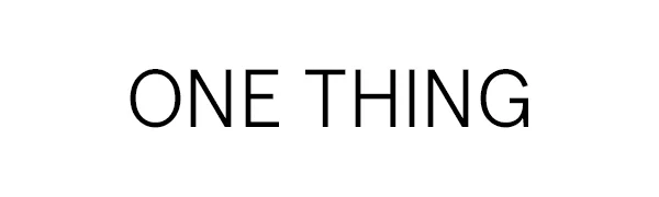 ONETHING