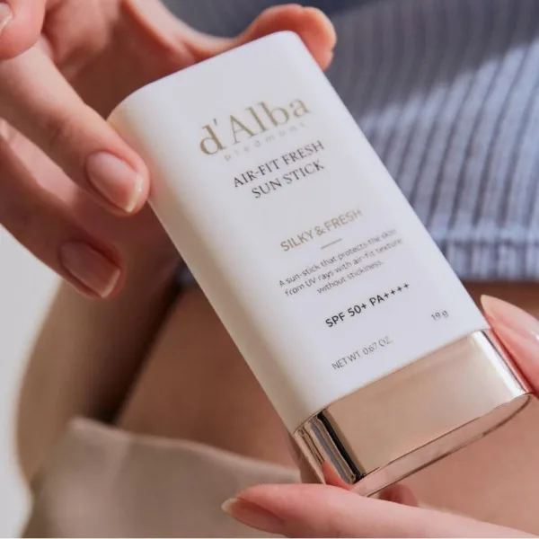 d'Alba Air Fit Fresh Sun Stick SPF 50+ PA++++ 19g - EmpressKorea