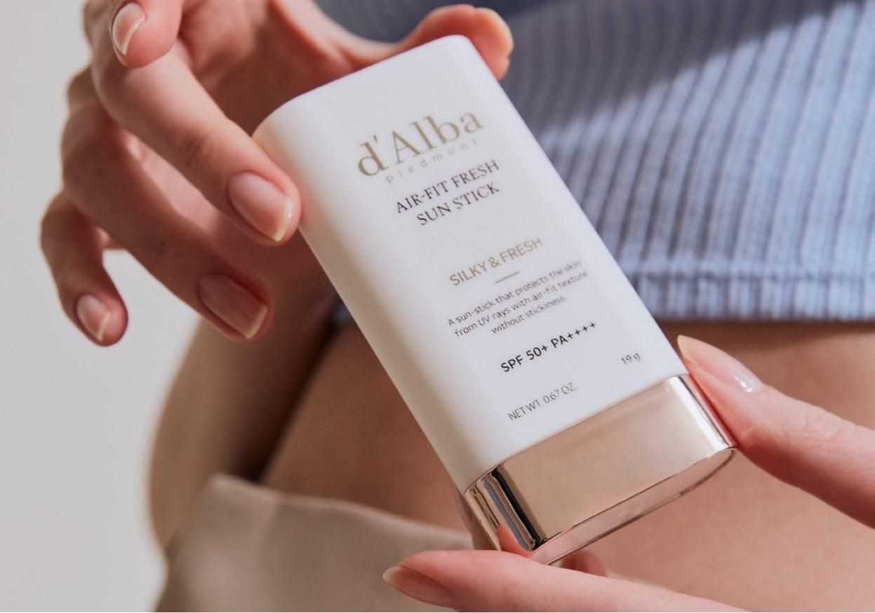 d'Alba Air Fit Fresh Sun Stick SPF 50+ PA++++ 19g - EmpressKorea