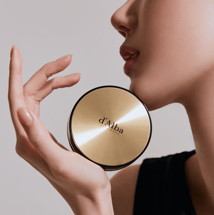 d'Alba Glow Fit Serum Cover Cushion (2 Colors) SPF 50+ PA++++ 15g - EmpressKorea