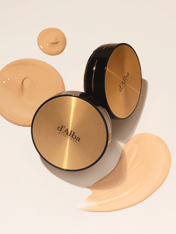 d'Alba Glow Fit Serum Cover Cushion (2 Colors) SPF 50+ PA++++ 15g - EmpressKorea