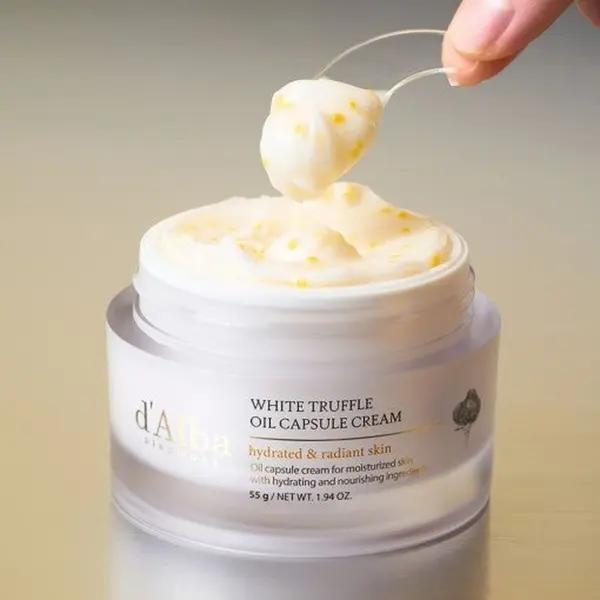 d'Alba [NEW] White Truffle Oil Capsule Cream 55g - EmpressKorea