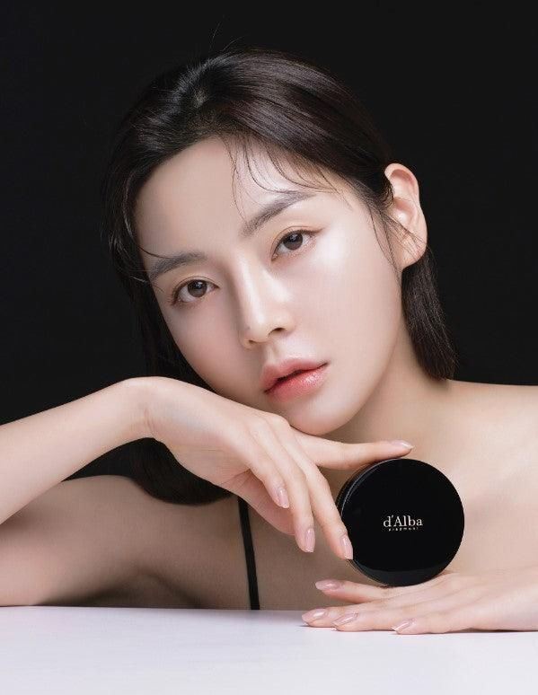 d'Alba Skin Fit Grinding Serum Cover Pact (2 Colors) SPF 50+ PA++++ 20g - EmpressKorea