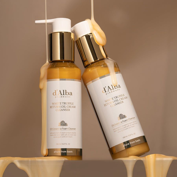 d'Alba Vegan Oil Cream Serum Cleanser 150ml - EmpressKorea