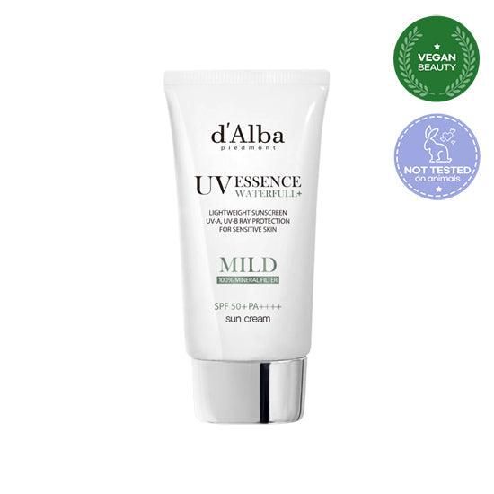 d'Alba Waterfull Mild Sun Cream SPF 50+ PA++++ 50ml - EmpressKorea