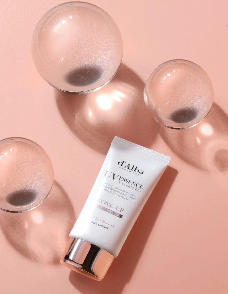 d'Alba Waterfull Tone-Up Sun Cream SPF 50+ PA++++ 50ml - EmpressKorea