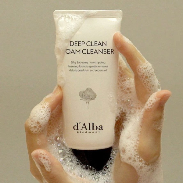d'Alba White Truffle Deep Clean Foam Cleanser 80ml - EmpressKorea