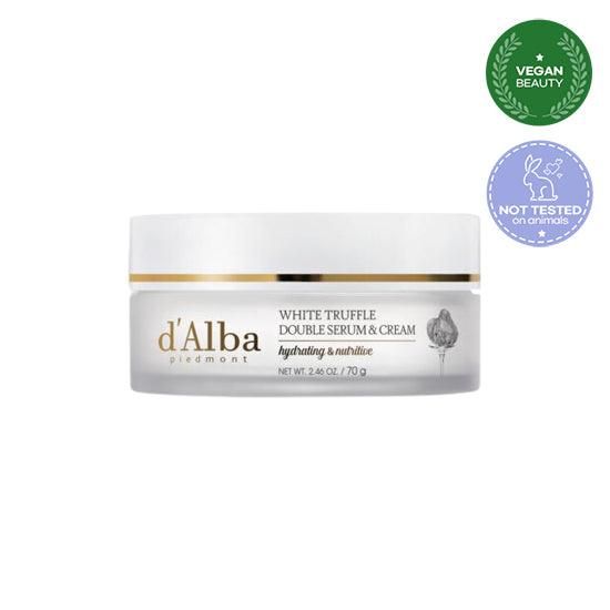 d'Alba White Truffle Double Serum & Cream 70g - EmpressKorea