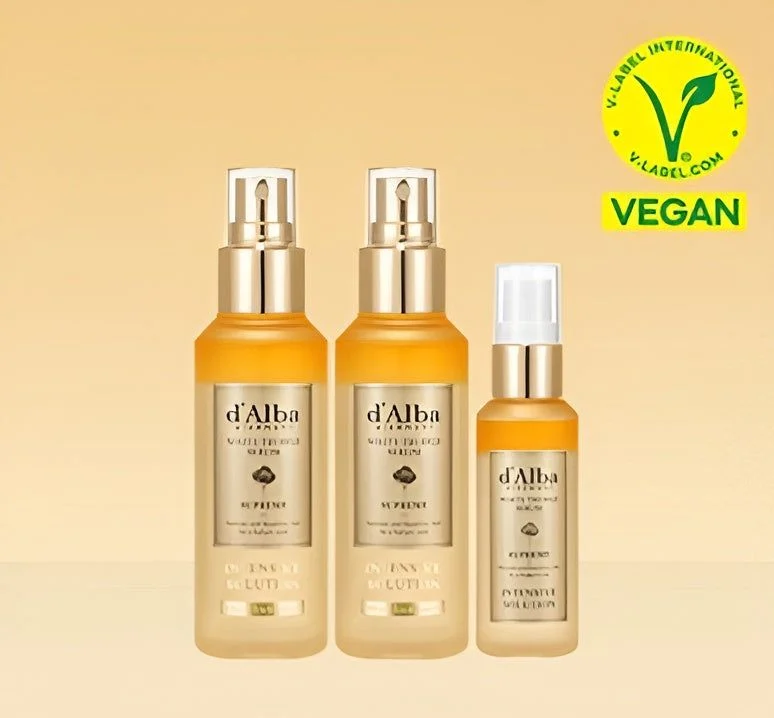 d'Alba White Truffle Supreme Intensive Serum 100ml x 2p + Supreme Serum 50ml Set - EmpressKorea