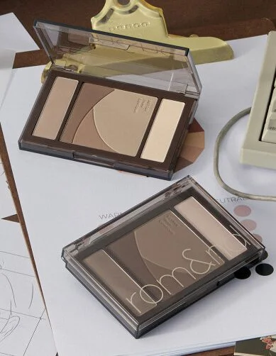 dasique Better Than Contour Brush 5-piece Set (Main Product 20.5g+2Types of Brushes+3Finger Puffs) - EmpressKorea