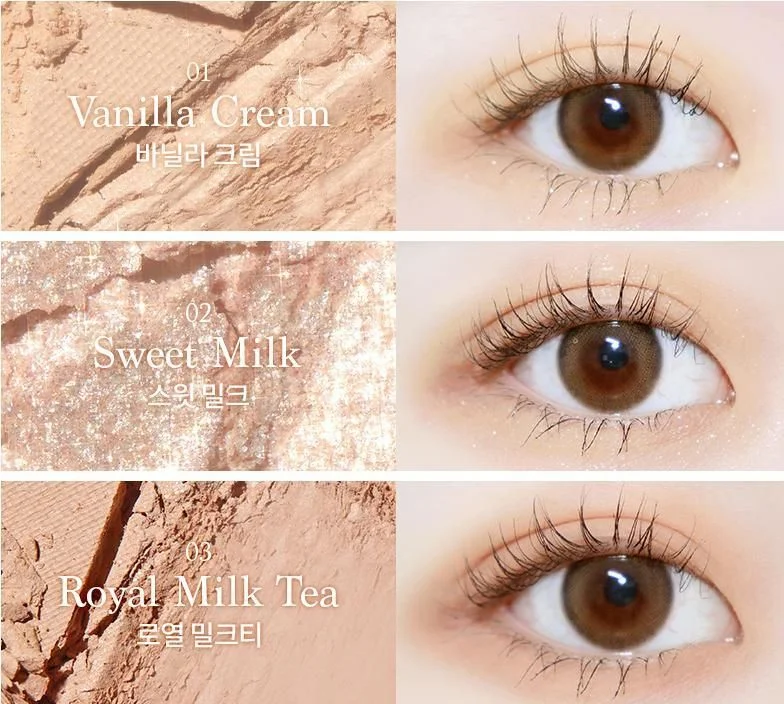 dasique Shadow Palette 07 Milk Latte - EmpressKorea