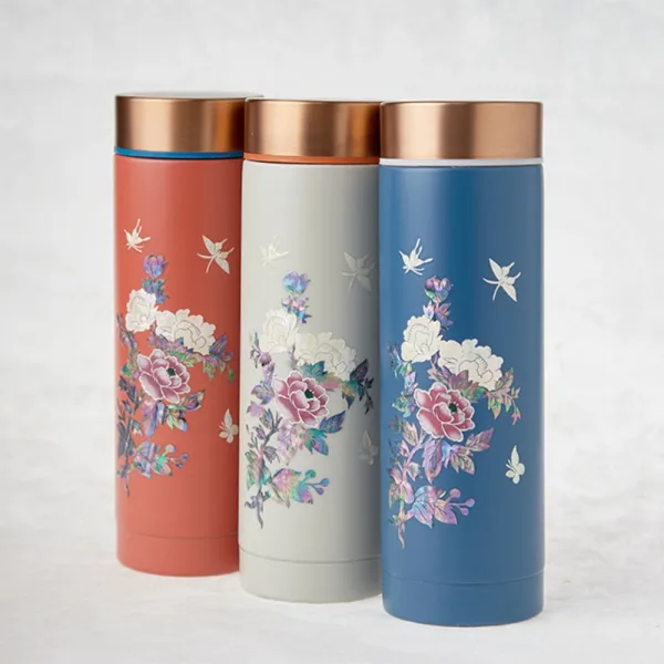 K-Heritage Mother-of-Pearl Color Tumbler-Peony Blossom