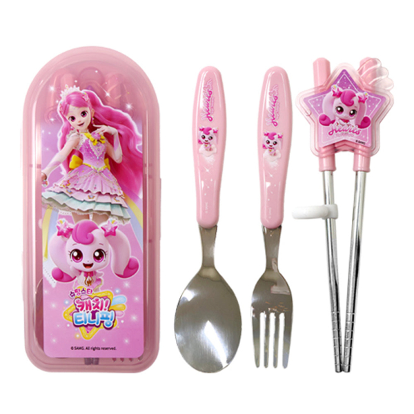 Shooting Star Catch! Teenieping All-in-One Correction Chopsticks Full Set Hachuping