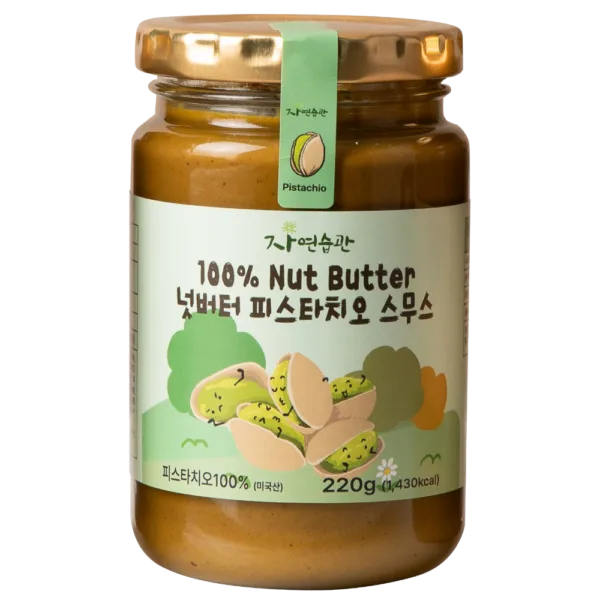 JayeonSeupkyan 100% Nut Butter Pistachio Smooth 220g