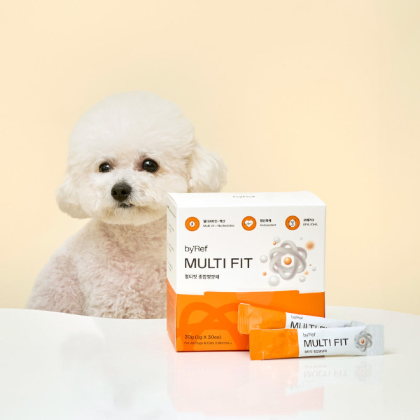 byRef MULTI FIT 30 Sticks – Complete Daily Nutritional Supplement for Dogs & Cats