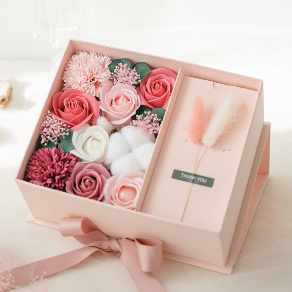 LASALT Cotton and Flower Money Box – Handmade Premium Gift