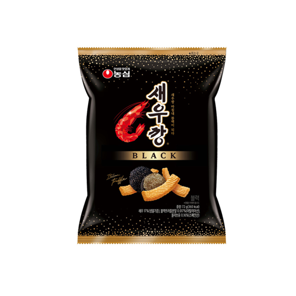 Nongshim Saewookkang Black 72g x 4 Pack