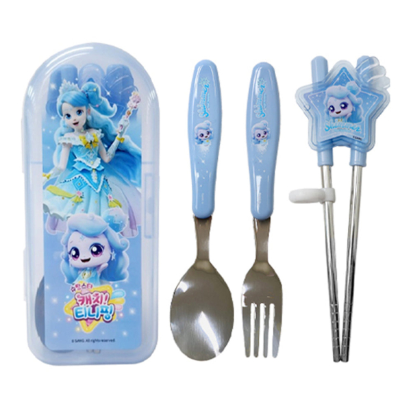 Shooting Star Catch! Teenieping All-in-One Correction Chopsticks Full Set Bitnaping