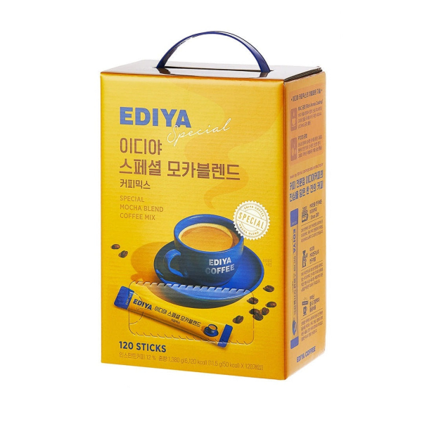 EDIYA Special Mocha Blend Coffee Mix 11.5g x 120 Sticks